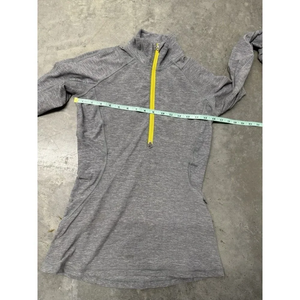 Lululemon Race Your Pace half zip Jacket. Womens. Sz 6